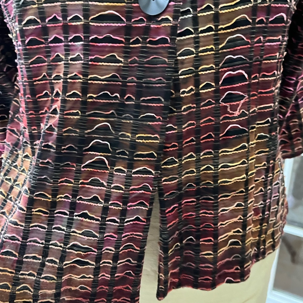 Andria Lieu Xl Jacket With Sweet Button Detailing… - image 3